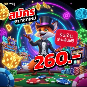 W88 เครดิตฟรี260